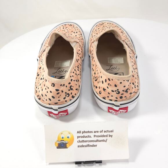 Vans Off the Wall Marca Slip On Shoe Womens Size 5.5 Pink - Picture 3 of 9